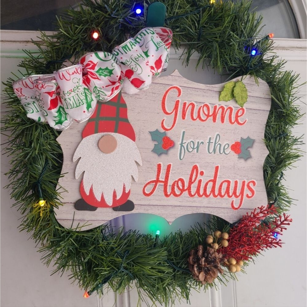 Christmas wreaths for your front porch, beautiful holiday decor! Handmade by ME! - Picture 2 of 2